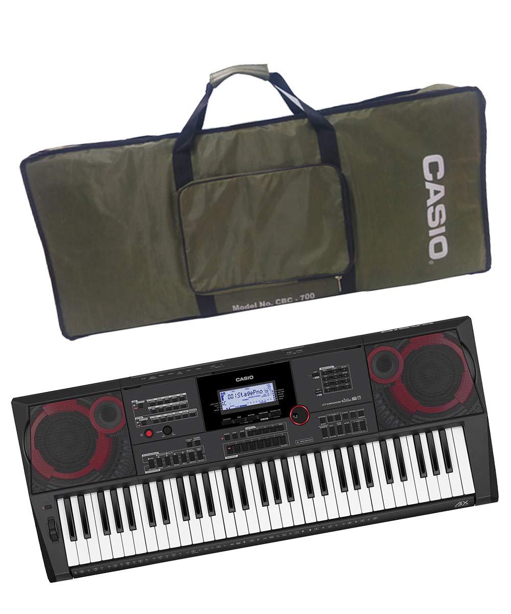 Casio CT-X9000IN 61 Key Portable Keyboard Black