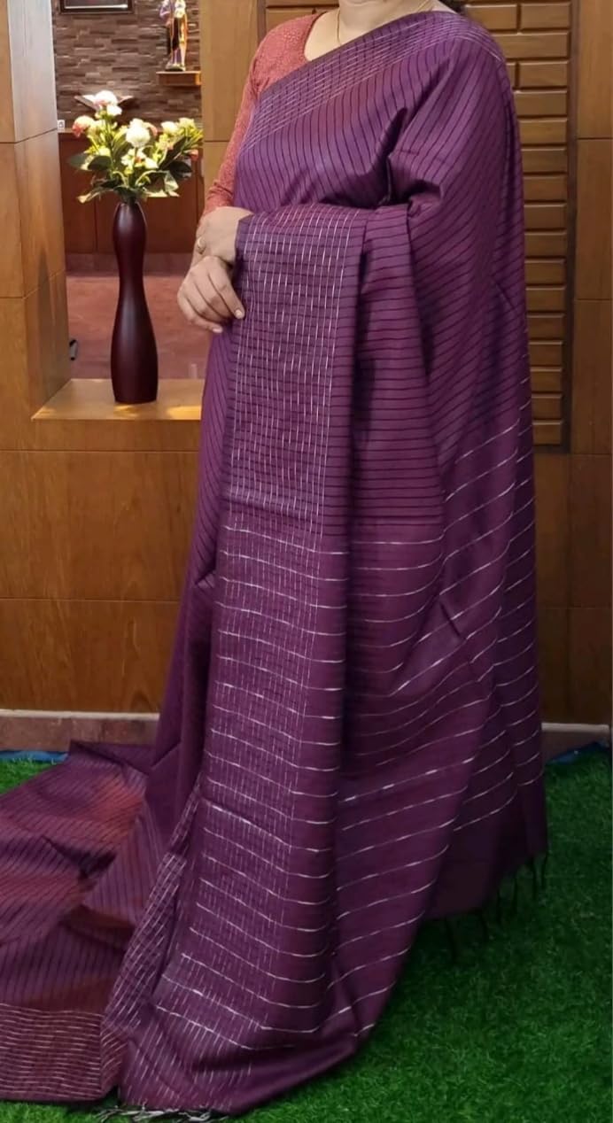 Vasthrlay Classic Traditional Saree with elegant bhagalpuri styling