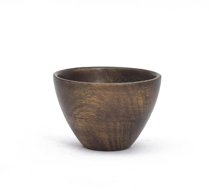Sanjeev Kapoor Black Mango Wood Multipurpose Serving Bowl 3 Inch