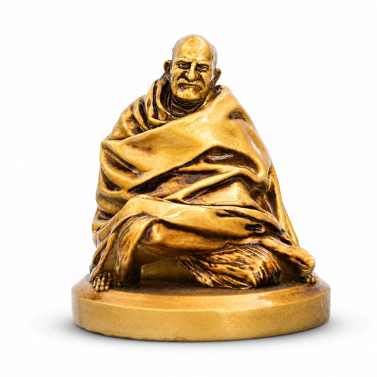 ARTVEER Neem Karoli Baba Idol Antique Finish for Car Dashboard