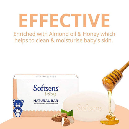 Softsens Baby Natural Bar Soap - PUSHMYCART
