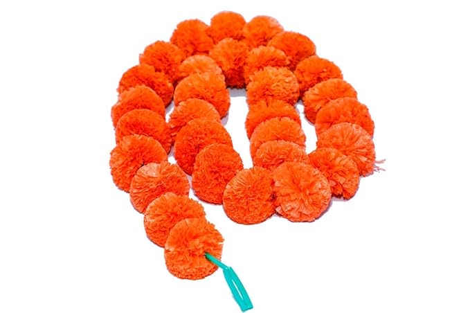 Artificial Marigold Genda Flowers Toran | Door Hanging Marigold Mala