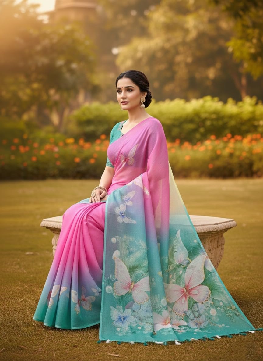 Vasthrlay Traditional Saree in Classic with refined ethnic appeal