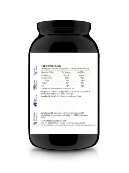 Nature's velvet Mass Gainer | Chocolate - PUSHMYCART