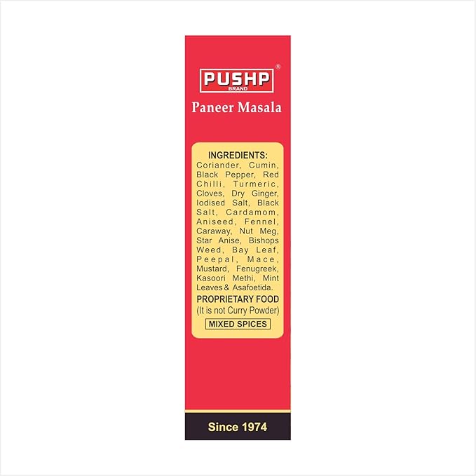 Pushp Brand Paneer Masala Box - PUSHMYCART