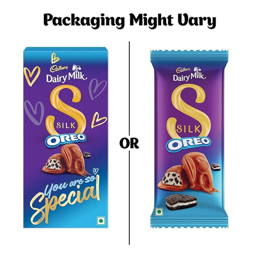 Cadbury Dairy Milk Silk Oreo Chocolate Bar - PUSHMYCART