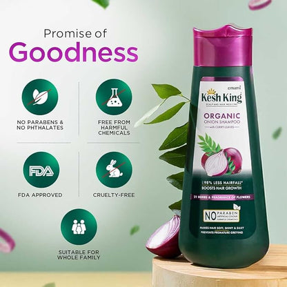Kesh King Organic Onion Shampoo