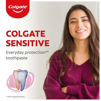 Colgate Sensitive Everyday Protection Toothpaste - PUSHMYCART