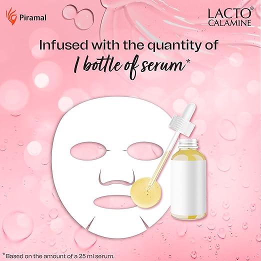 Lacto Calamine Vitamin C Face Sheet Mask - PUSHMYCART