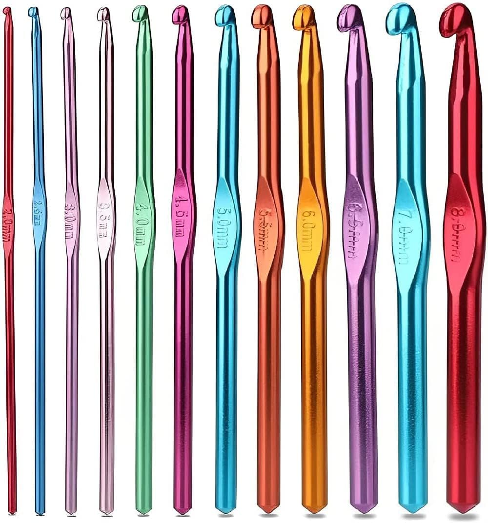 All-in-One Crochet and Knitting Set with Multiple Needle Sizes, Hooks, Accessories - image 1