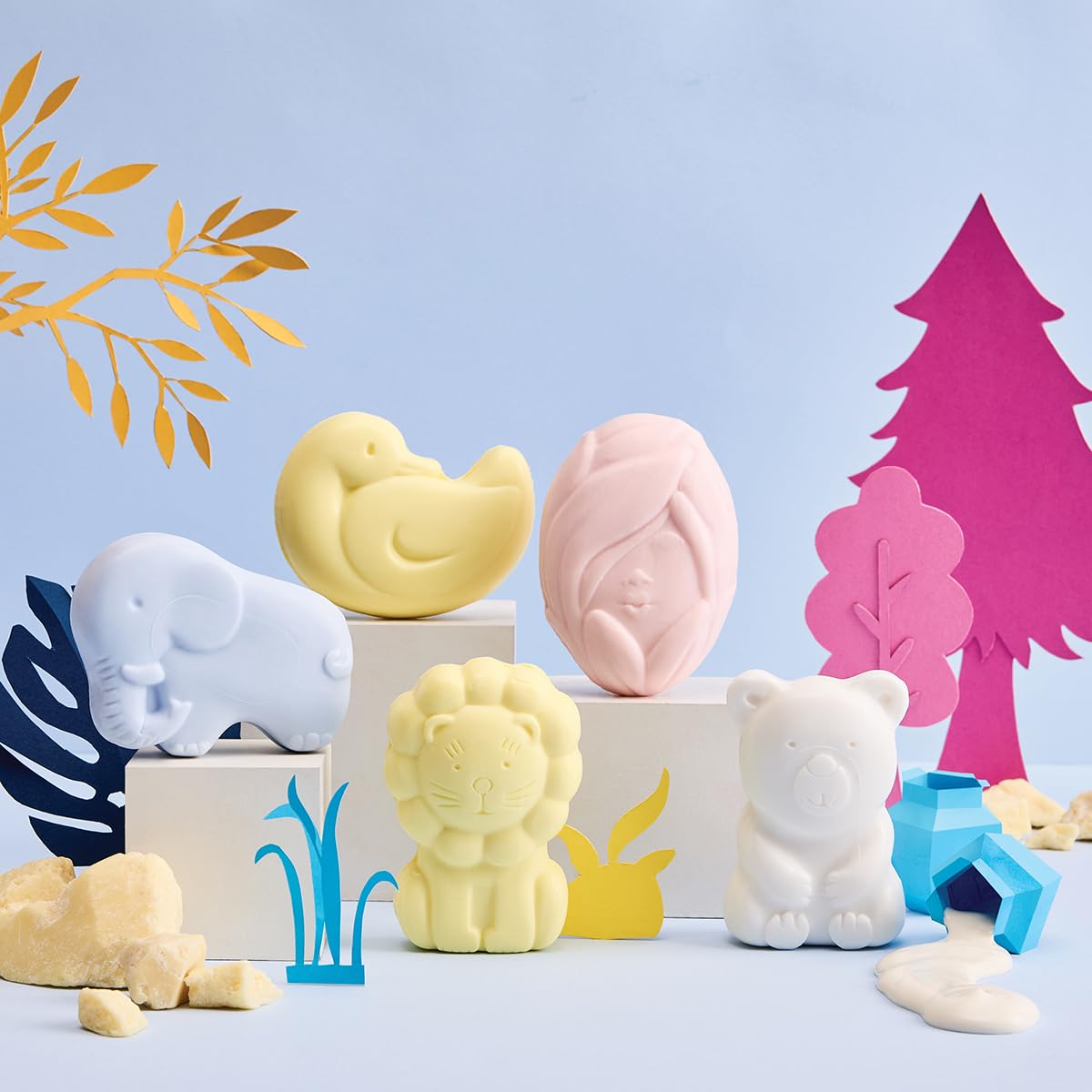 Softsens Assorted Kids Soap - PUSHMYCART