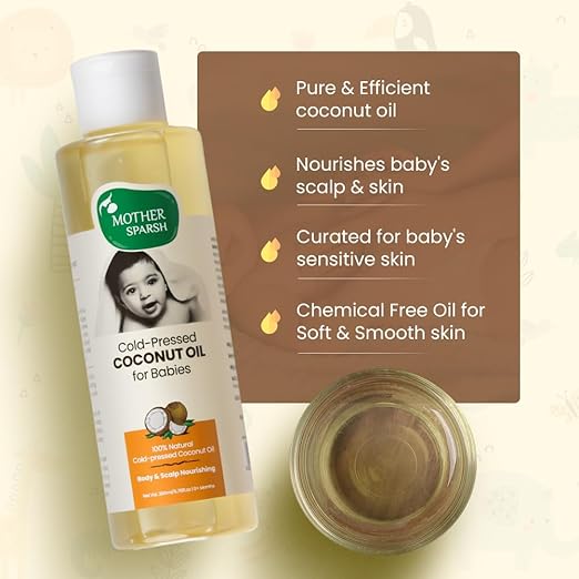 Mother Sparsh Cold Pressed Coconut Oil - PUSHMYCART