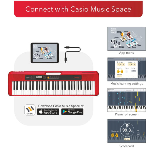 Casio CT-S200 Casiotone 61 Key Portable Keyboard