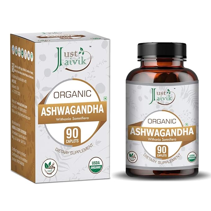 Just Jaivik Organic Ashwagandha Tablets