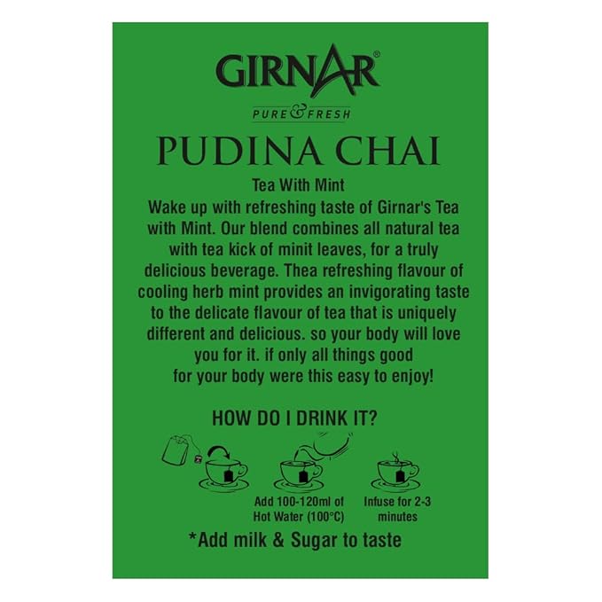 Girnar Pudina Chai Tea Bags