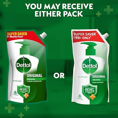Dettol Liquid Handwash Refill - Original Hand Wash - PUSHMYCART