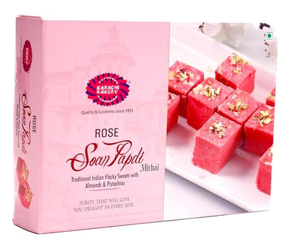 Karachi bakery Rose Soan Papdi - PUSHMYCART