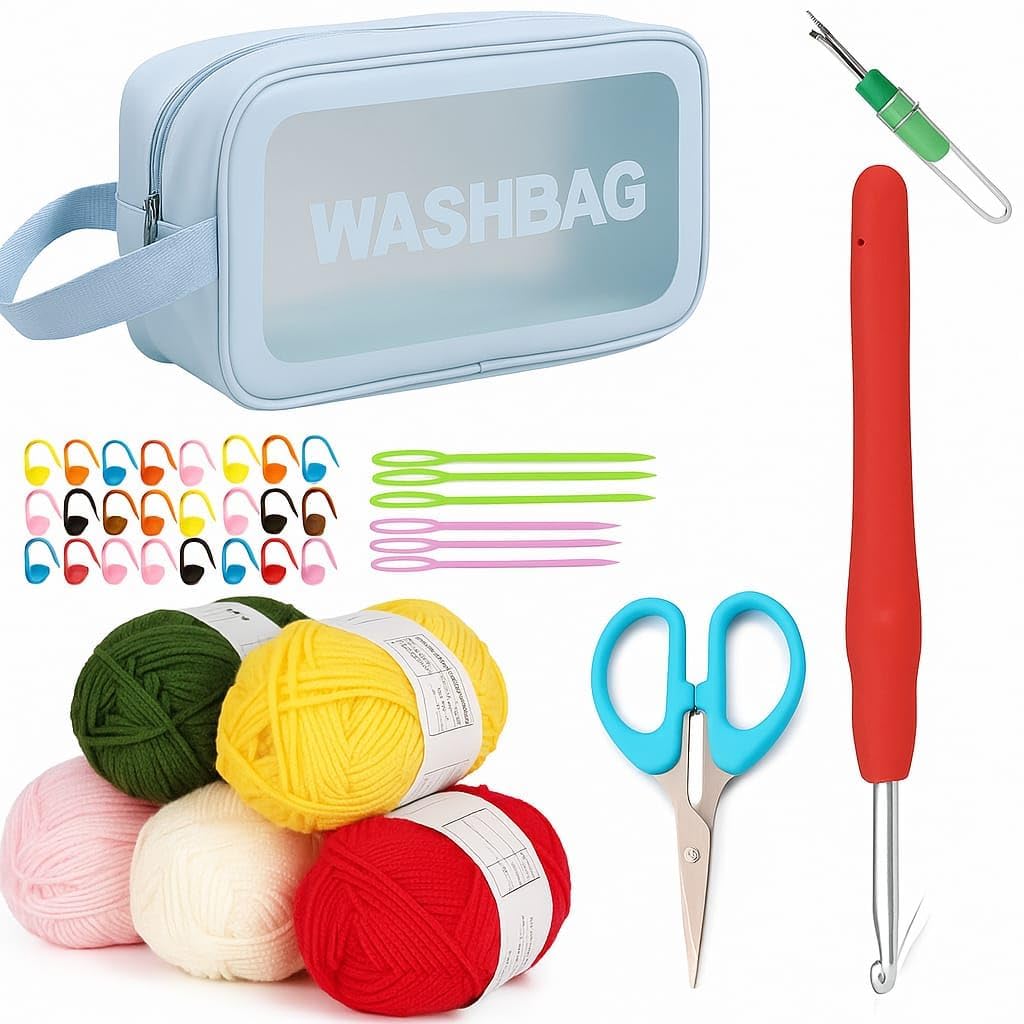 Crochet Kit with Soft Grip Handles - image 1