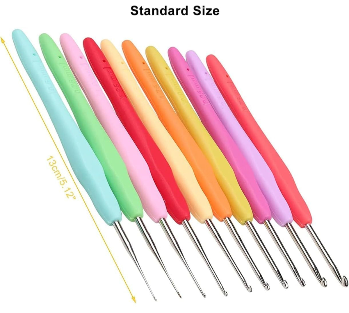 8 Pcs Crochet Needles, Knitting Needles, Crochet Kit - image 3