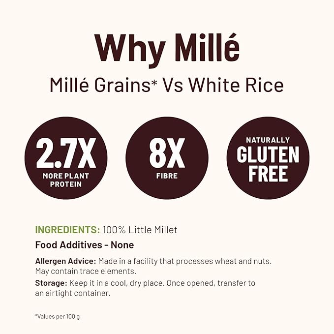 Mille Little Millet Whole Grain - PUSHMYCART