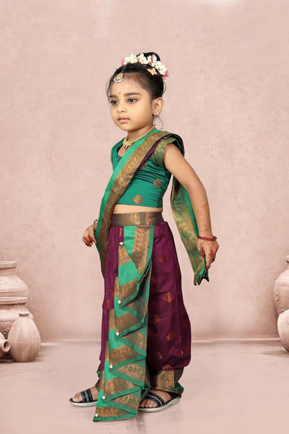 Vasthrlay Classic Traditional Saree with elegant Paithani styling