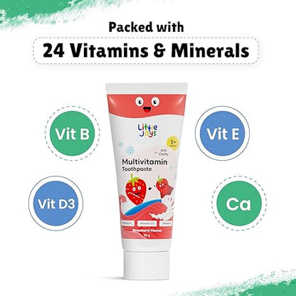 Little Joys Strawberry Flavour Toothpaste - PUSHMYCART