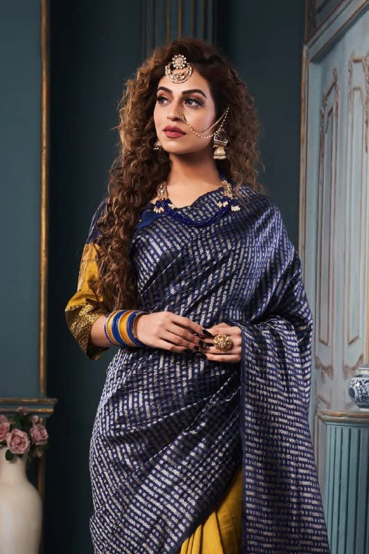 Vasthrlay Traditional Saree in Classic with refined banarasi ethnic appeal