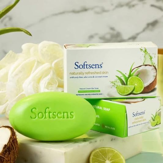 Softsens Naturally Refreshed Skin Cream Bar Soap - PUSHMYCART