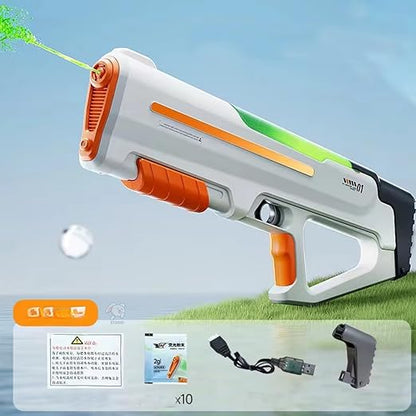 Storio Rechargeable Electric Automatic Big Powerful Water Gun - PUSHMYCART