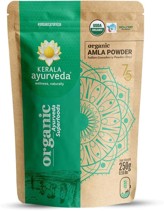 Kerala Ayurveda Organic Amla Powder - PUSHMYCART