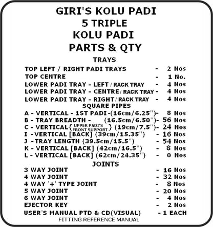 Giri Golu Padi |Triple Golu Stand - PUSHMYCART