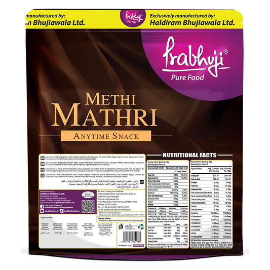 Prabhuji Methi Mathri