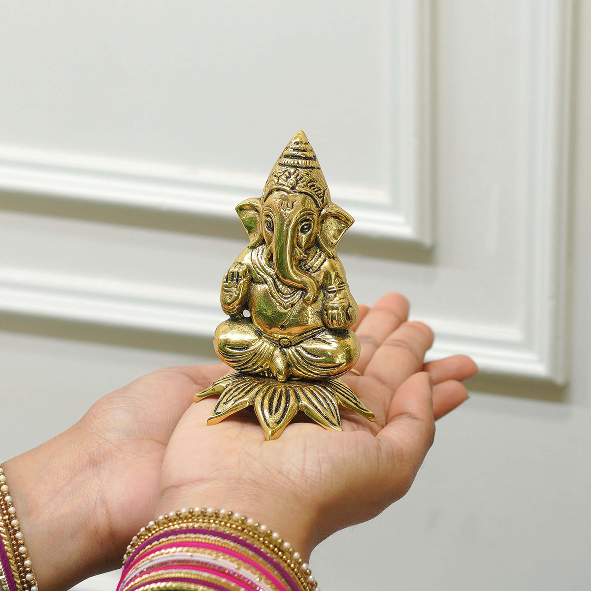 Ganesha Brass Statue