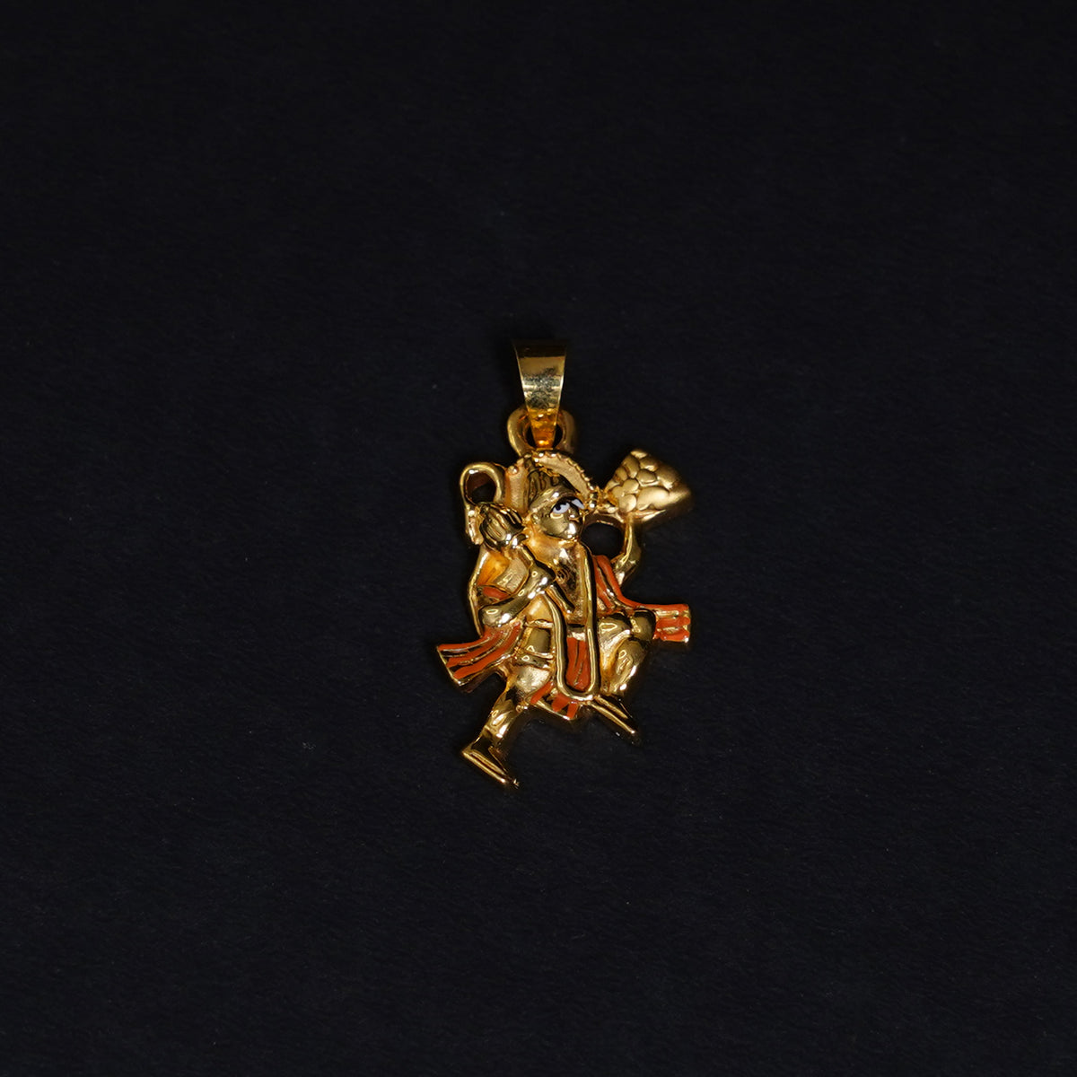 Pure Gold Hanuman Locket 3.18g