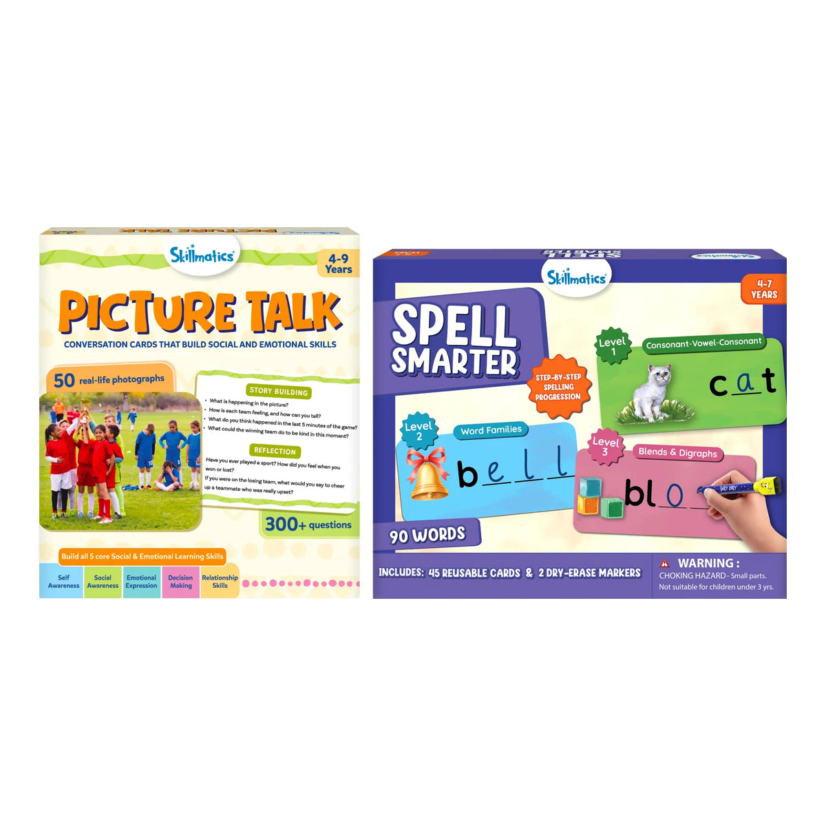 Skillmatics Speak and Spell Bundle Ages 4 to 9