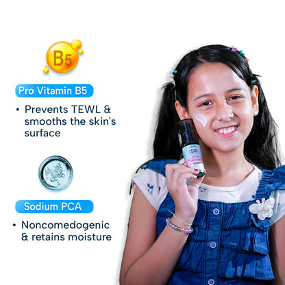 Keya Seth Aromatherapy Schoolers SPF 50 PA+++, Kids Sports Mineral Watery Sunscreen 