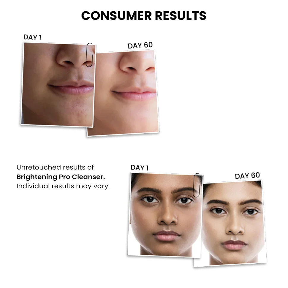 Thriveco Brightening PRO Cleanser for Women, a facial cleanser bottle with advanced brightening action. - Image 6