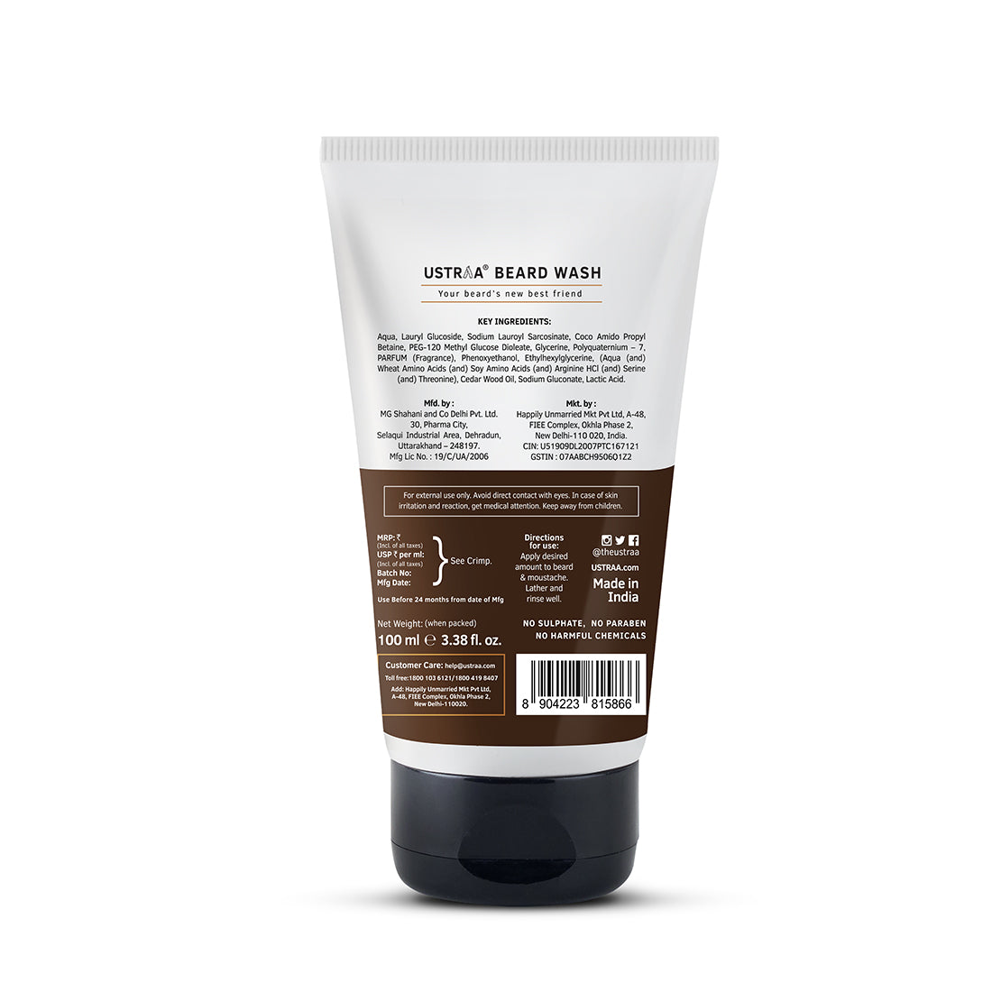 USTRAA Beard Wash (Woody)
