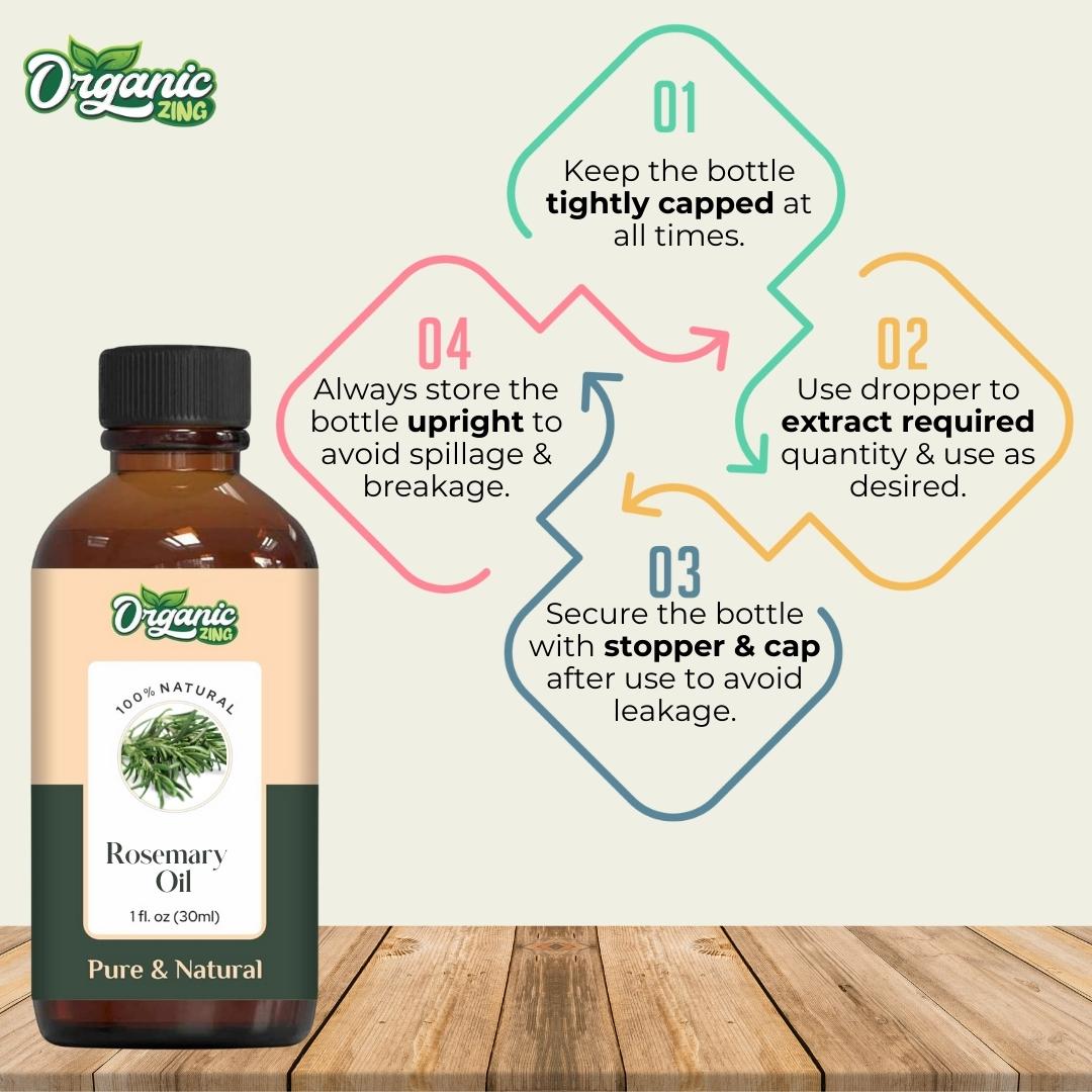 Organic Zing Rosemary Essential Oil