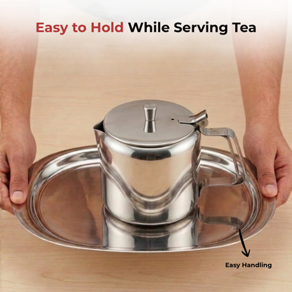 Vinod Stainless Steel Teapot – 350 ml - view 8