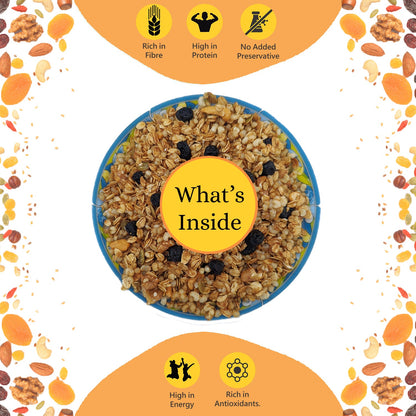 UNIFIT Instant Baked Crunchy Granola 