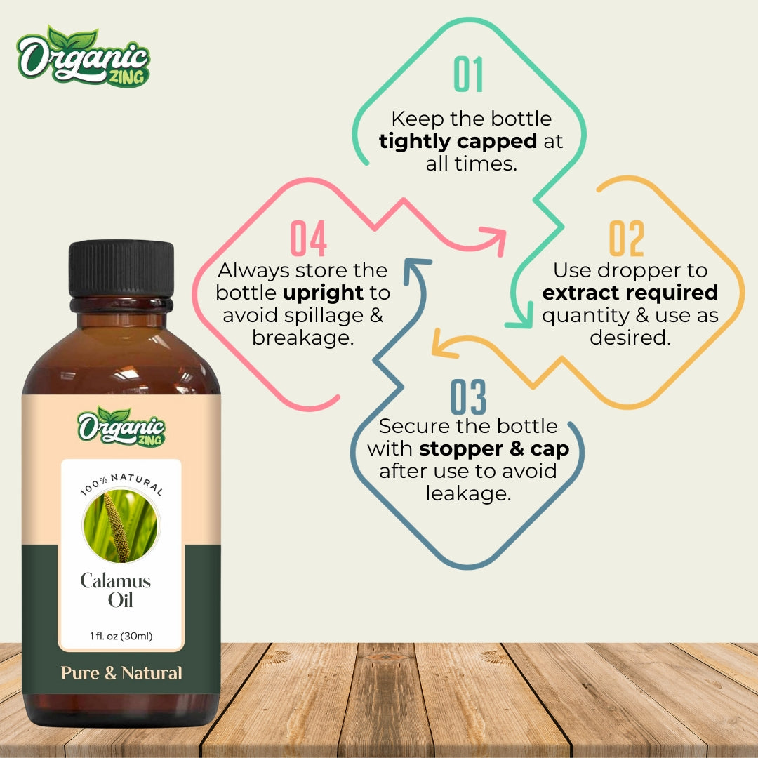 Organic Zing Calamus Oil