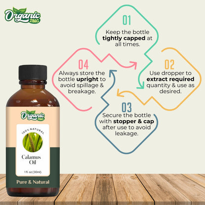 Organic Zing Calamus Oil