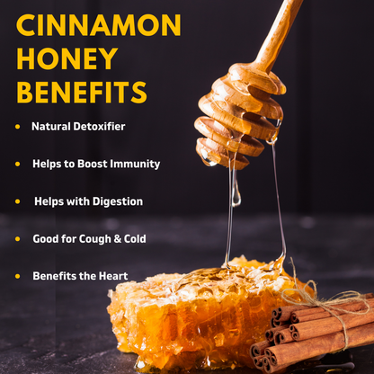 Nutty Yogi Cinnamon Honey 500gm