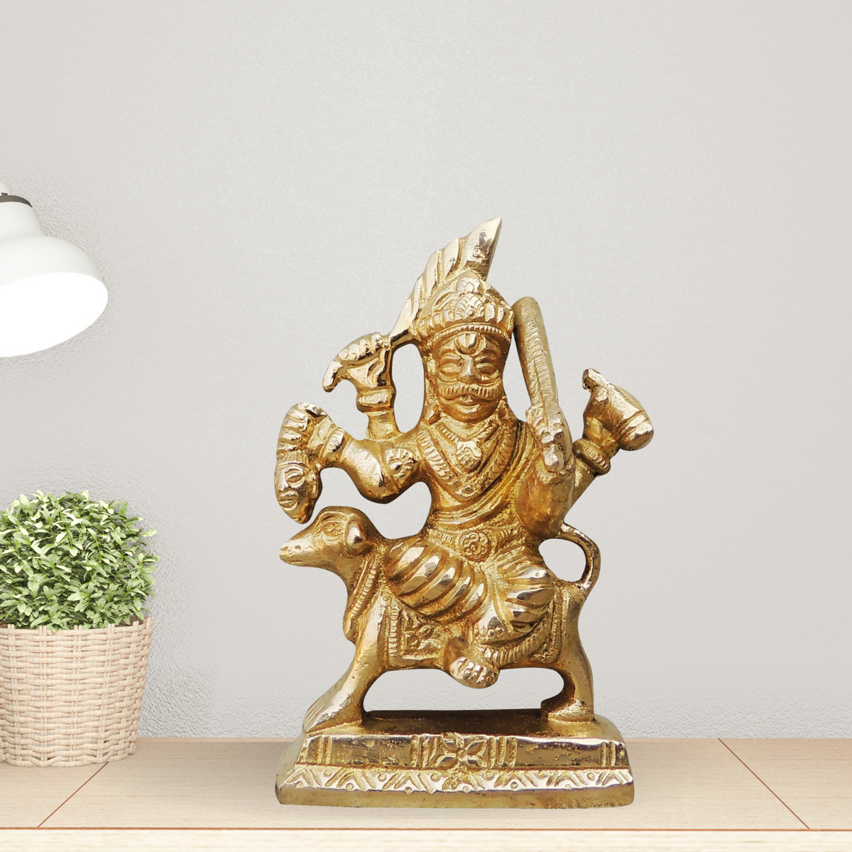 Brass Behro Baba Statue 0.3Kg - PUSHMYCART
