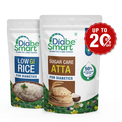 Diabetic Atta & Low GI Rice Combo 
