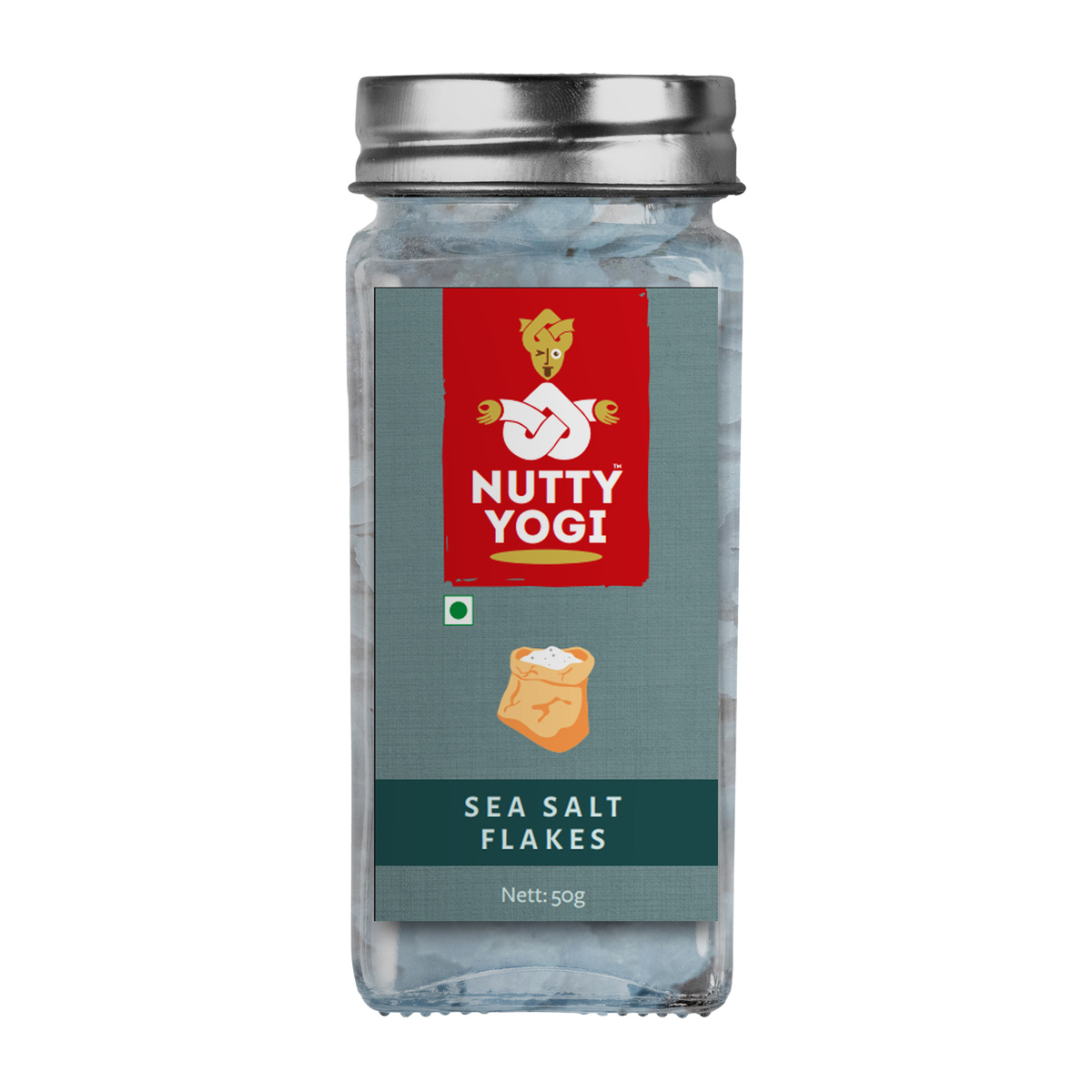 Nutty Yogi Sea Salt Flakes 50 gm