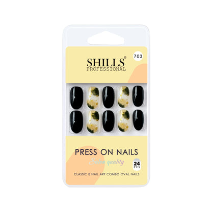 Pure And Nail Art Combo(SPN699-SPN707) - Shills Professional