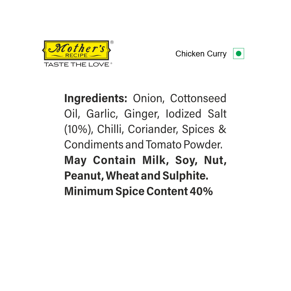 Mothers Recipe Pune Chicken Curry Mix