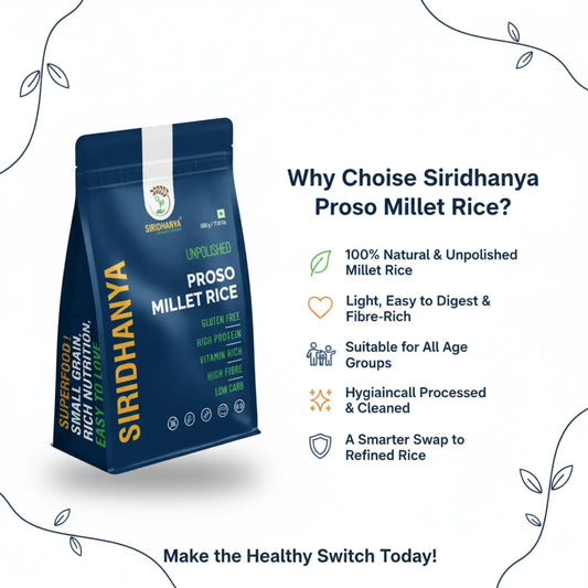 Siridhanya Unpolished millets whole grains Combo Pack